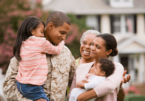 A member with his family